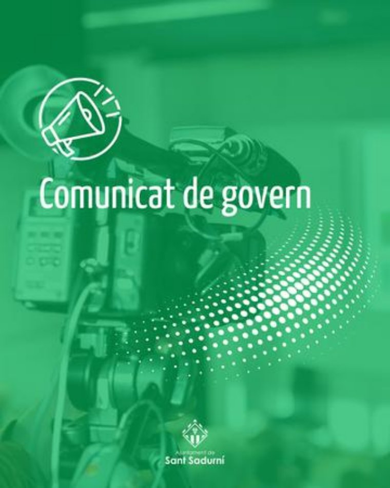 Comunicat en relació a una llicència d'activitat d'espectacles públics i activitats recreatives. EIX