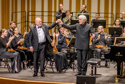 Concert de la Camerata Eduard Toldrà a l'Auditori de Vilanova. Eix