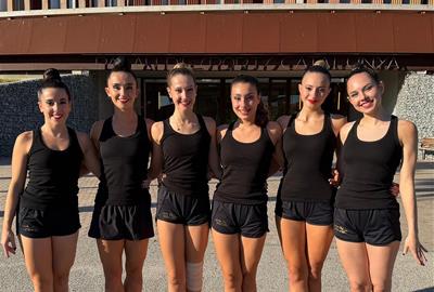 Conjunt juvenil base del CG Vilanova. Eix