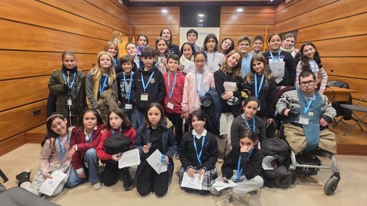 Constituït el Consell d’Infants del Vendrell. Ajuntament del Vendrell