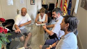 Cubelles demana suport al Ministeri per recuperar el litoral malmès pel desbordament del Foix. Ajuntament de Cubelles