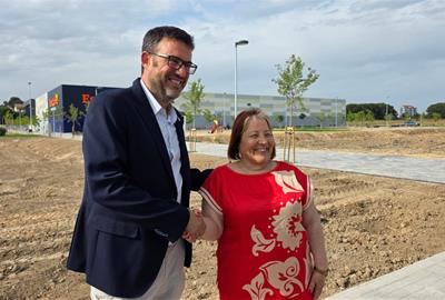 Cunit transforma la Plana del Castell en un "nou espai urbà que combina activitat econòmica, habitatge protegit i entorn natural". Ajuntament de Cunit