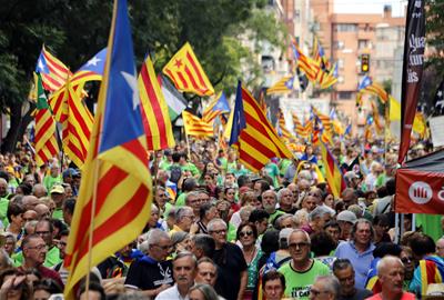 De més de la meitat a menys d’un terç: l’opció independentista es desinfla entre els joves en poc més d’una dècada. ACN