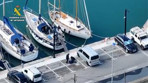 Desarticulen a Sitges i Manresa una organització dedicada al tràfic de drogues internacional amb velers recreatius. Guàrdia Civil