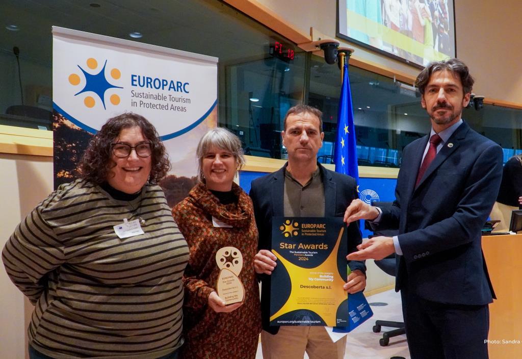 Descoberta rep el prestigiós reconeixement Star Awards de la Carta Europea de Turisme Sostenible. Descoberta