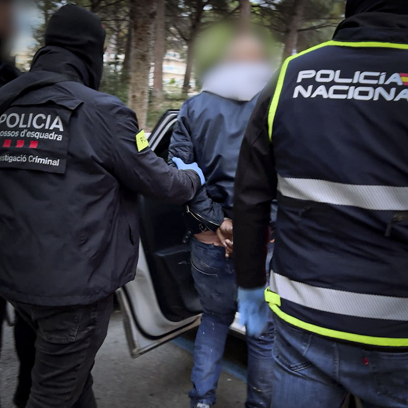 Desmantellada una facció dels Trinitarios instal·lada a Barcelona, Cubelles i Salou i detingudes 19 persones. Mossos d'Esquadra