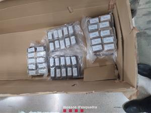 Detingut a Sant Sadurní un home que transportava 130 quilos de droga amagada en un camió