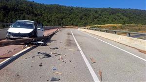 Detingut un conductor begut a l'Anoia després d'accidentar-se i quedar adormit al carril bici. ACN