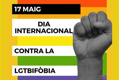 Dia Internacional contra la LGTBI-fòbia. Eix