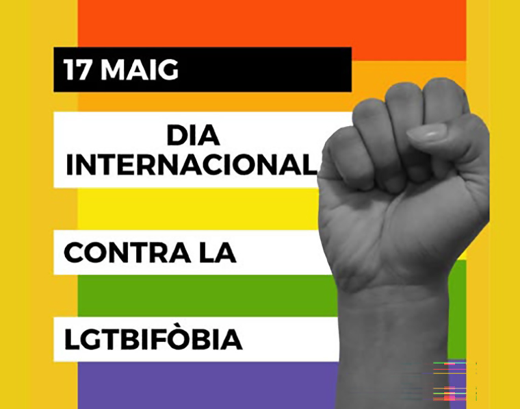 Dia Internacional contra la LGTBI-fòbia. Eix