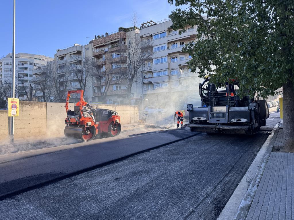 Dilluns s’inicia una nova campanya de reasfaltatge a Vilafranca amb una inversió de 223.000 €. Ajuntament de Vilafranca