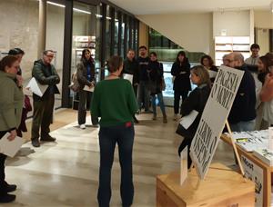 Docents nous a Vilafranca fan un recorregut pels llocs més emblemàtics de la vila