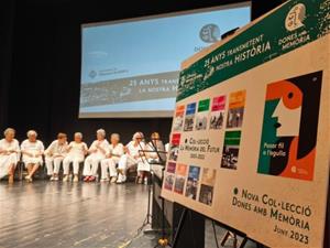 Dones amb Memòria celebra 25 anys donant veu a la història femenina de Vilanova. Ajuntament de Vilanova