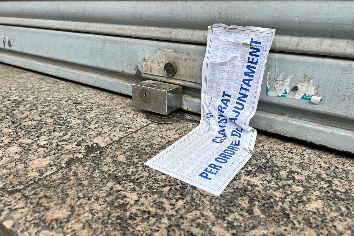 El 80% de les denúncies per habitatges ocupats són de pisos buits de grans tenidors, segons Mossos d'Esquadra. ACN