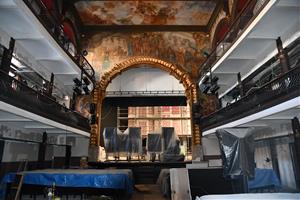 El Casino Prado Suburense entra en la recta final de les obres de rehabilitació del teatre. Ajuntament de Sitges