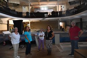 El Casino Prado Suburense entra en la recta final de les obres de rehabilitació del teatre