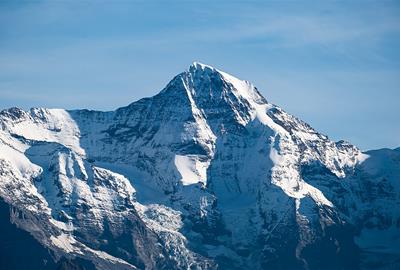 El cim Mönch, als Alps. EIX