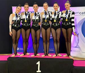 El Conjunt Juvenil Base del Gimnàstic Ballerina Vilanova i la Geltrú . Eix