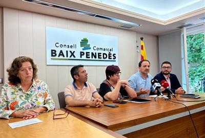 El Consell Comarcal del Baix Penedès impulsa un projecte pioner per reduir el malbaratament alimentari als menjadors escolars. CC Baix Penedès
