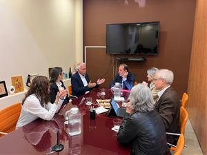 El conseller de Justícia visita Sant Llorenç d’Hortons per abordar el futur del projecte descartat de la presó de dones. Ajt Sant Llorenç d'Horton