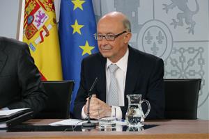 El ex ministre d'Hisenda, Cristóbal Montoro. ACN/ Roger Pi de Cabanyes