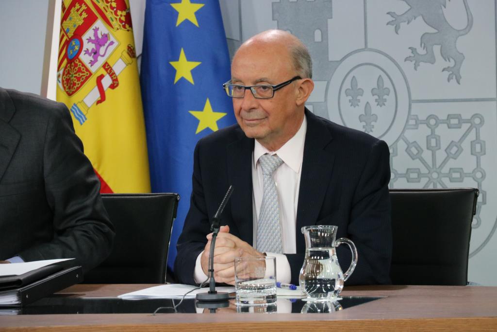 El ex ministre d'Hisenda, Cristóbal Montoro. ACN/ Roger Pi de Cabanyes