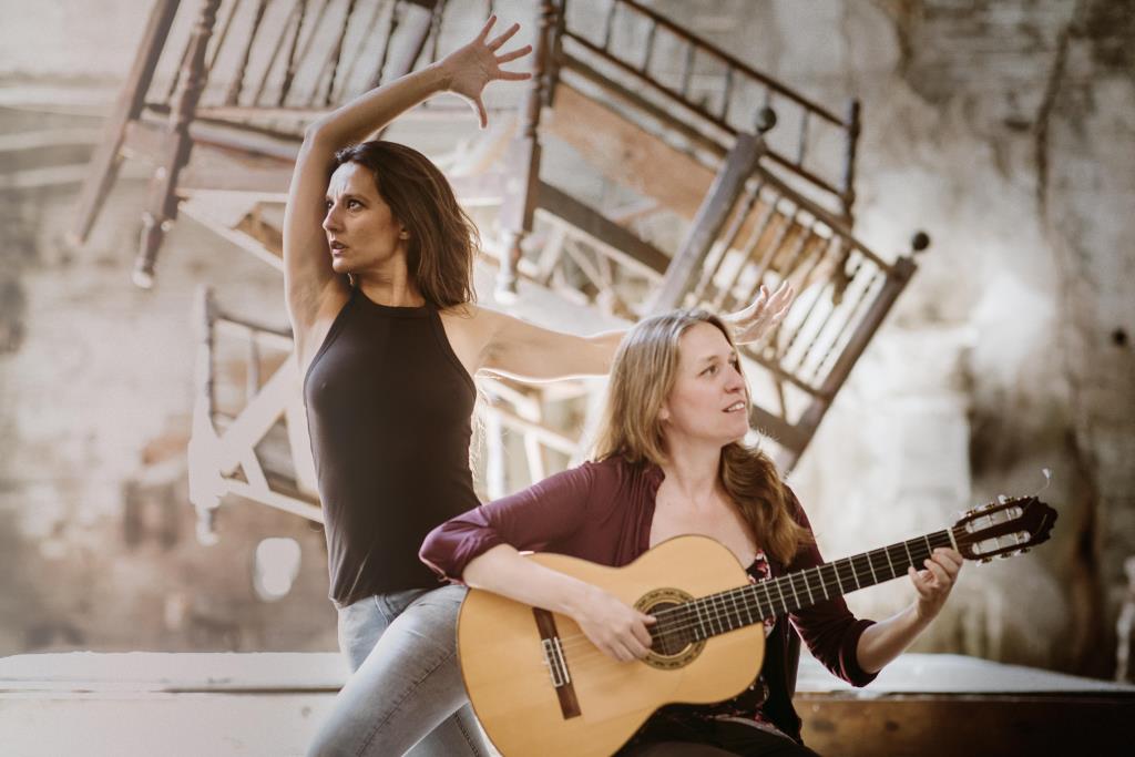 El Festival Música a les Vinyes aixeca el teló amb un concert de Vinardell & Laudenbach al Cava Guilera. Laura Abad