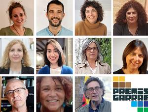 El jurat d’aquesta edició dels Premis Garraf de periodisme i investigació comarcal. CC Garraf