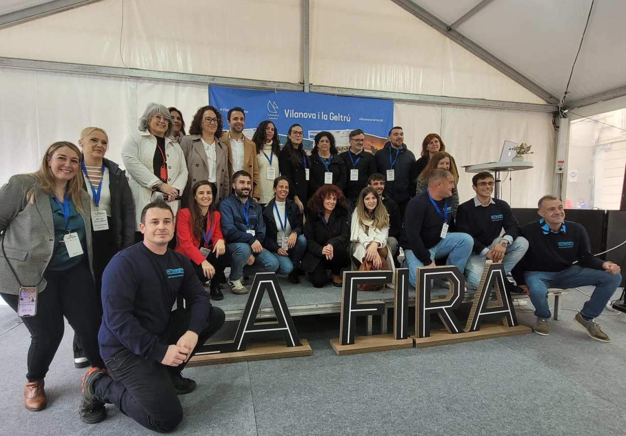 El Meet-a-Media connecta emprenedors i mitjans locals a la Fira de Novembre. Bea Rodríguez