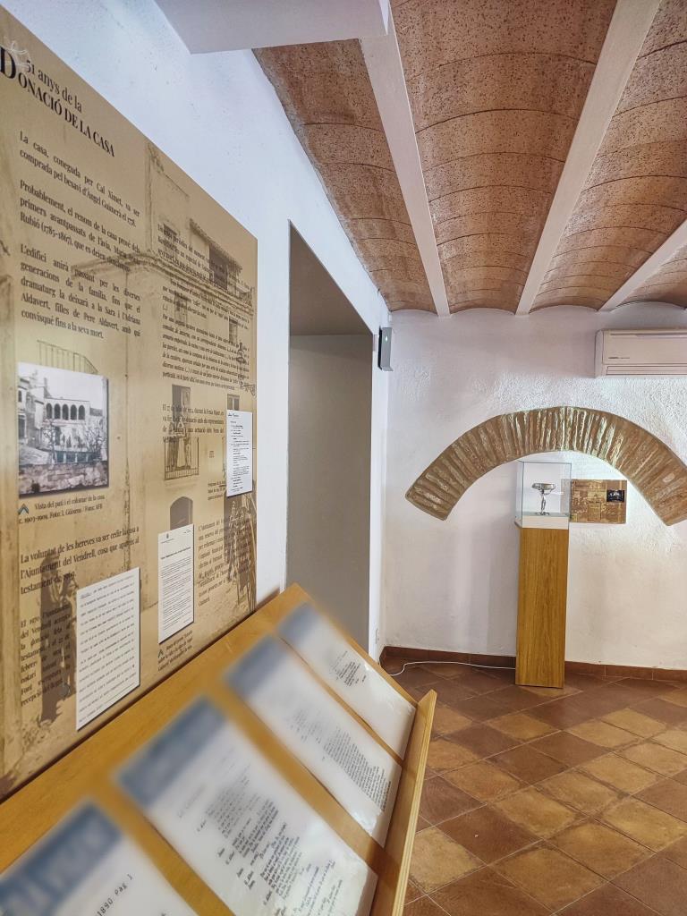 El Museu Àngel Guimerà commemora els 51 anys de la donació de la casa pairal de l’escriptor al Vendrell. Ajuntament del Vendrell