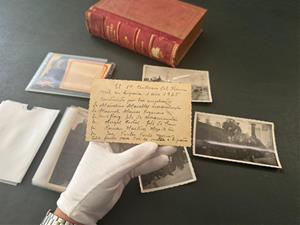 El Museu del Ferrocarril posa nom a la tripulació del Tren del Centenari