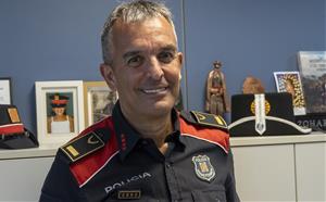 El nou cap de la comissaria del Garraf, l'inspector Toni F. Santervas. EIX
