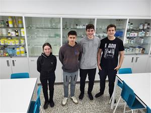 El passat 12 de febrer, quatre alumnes del centre —Blai Alegre, Biel Amigó, Oihan Gil i Nerea Prats— es van presentar a les proves. Institut Intermuni