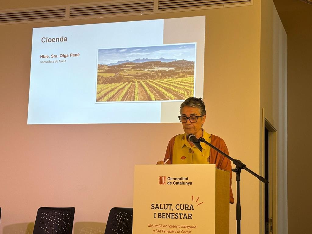 El Penedès presenta un projecte pioner que transcendeix l’atenció sanitària i social tradicional. Generalitat de Catalunya