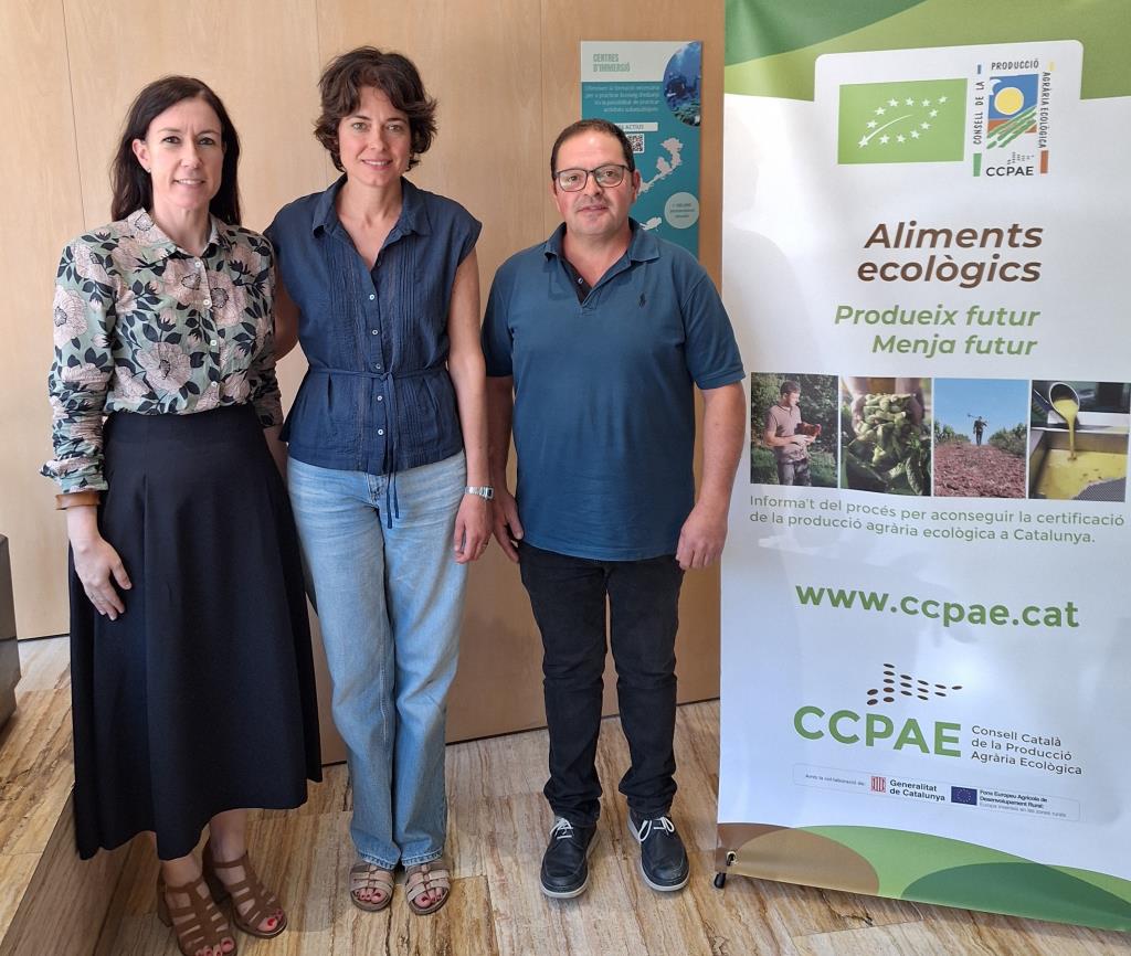 El penedesenc Rafael Ramon, nou president del Consell Català de la Producció Agrària Ecològica. Unió de Pagesos