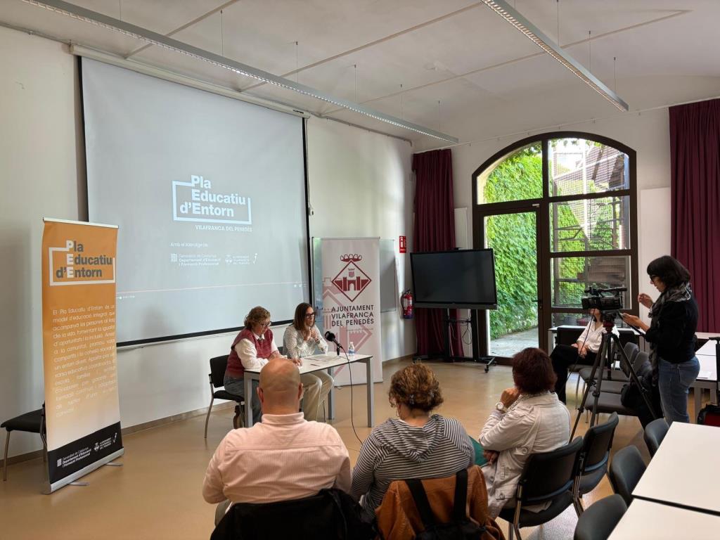 El Pla Educatiu d’Entorn de Vilafranca impulsa noves activitats inclusives per al tercer trimestre del curs. Ajuntament de Vilafranca