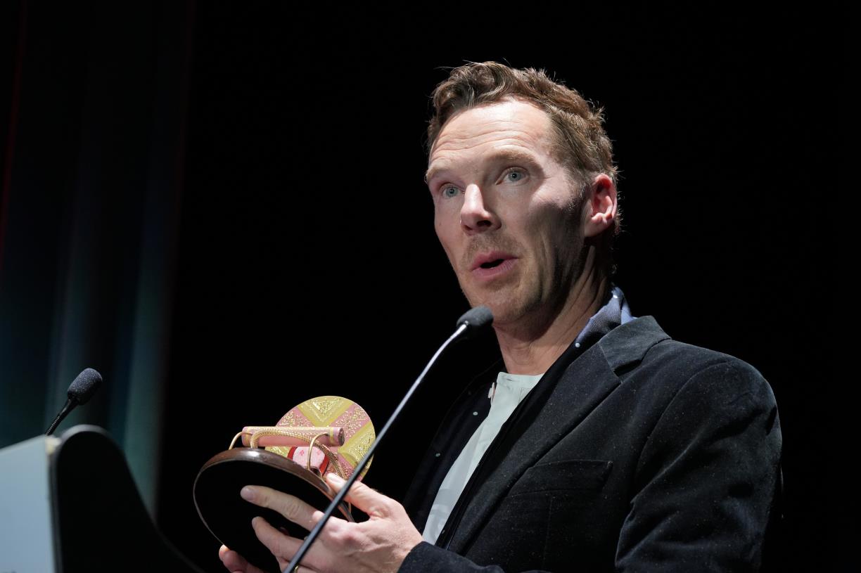 El popular actor britànic Benedict Cumberbatch ha estat la visita més esperada del 58è Festival de Cinema de Sitges. ACN