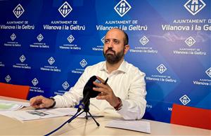 El portaveu del PP, Carlos Remacha. Eix