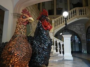 El pregó de la Fira del Gall de Vilafranca serà un relat coral sobre el Gall Tomasot i la Gallina Ballarica