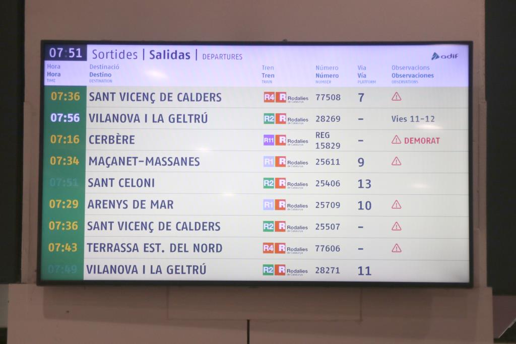 El president del comitè d'empresa de Renfe nega una vaga encoberta i atribueix les incidències a 