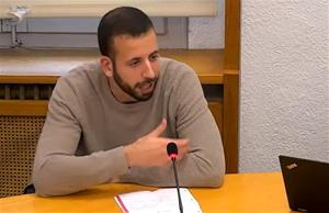 El regidor de la CUP de Sant Sadurní, Miquel Pi. Eix