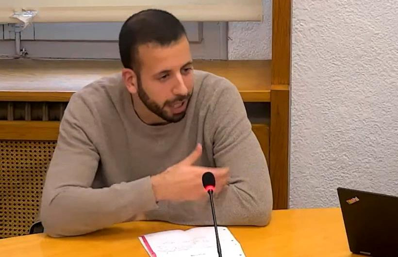 El regidor de la CUP de Sant Sadurní, Miquel Pi. Eix