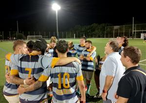 El sènior del Sel Vilanova/Rugby Nova Olivella . Eix