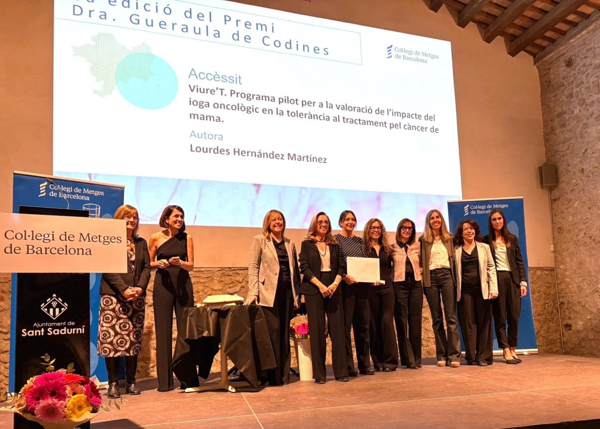 El talent investigador del Consorci Sanitari Alt Penedès-Garraf, reconegut als Premis Dra. Gueraula de Codines 2025. CSAPG