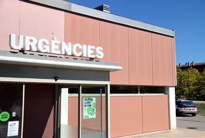 El temporal obliga a tancar les urgències de l'hospital de Vilafranca. ACN