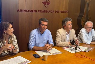 El Vendrell acollirà una jornada clau sobre el futur de l’Eix Transversal Ferroviari i el paper estratègic del Penedès. Ajuntament de Vilafranca