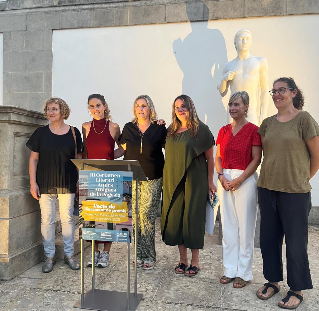 El Vendrell acull l’entrega dels premis del III Certamen Literari Amics Amigues de la Pagesia. Unió de Pagesos