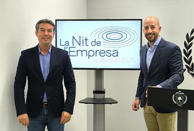 El Vendrell celebrarà la primera edició de La Nit de l’Empresa el 3 de desembre. Ajuntament del Vendrell