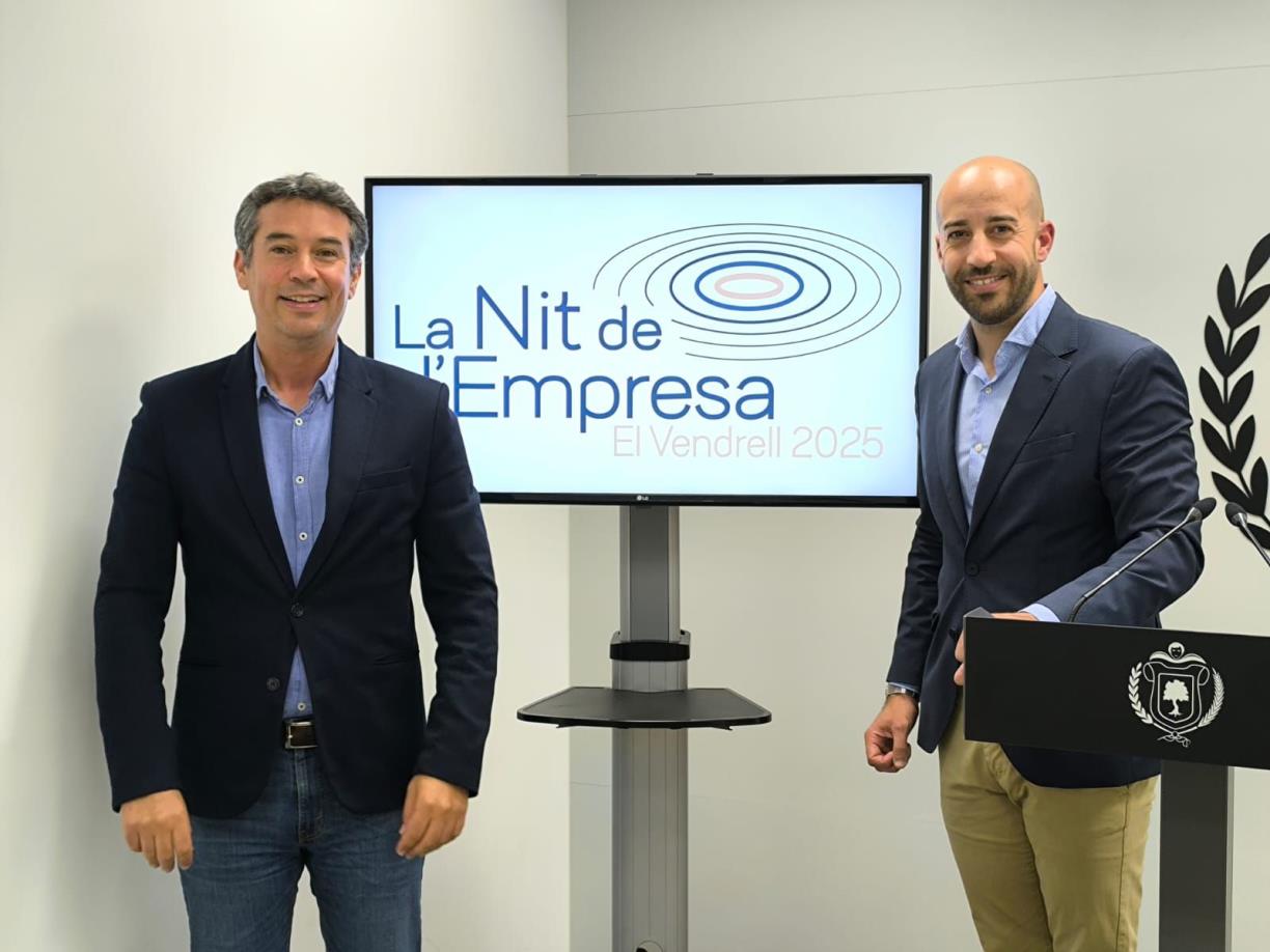 El Vendrell celebrarà la primera edició de La Nit de l’Empresa el 3 de desembre. Ajuntament del Vendrell