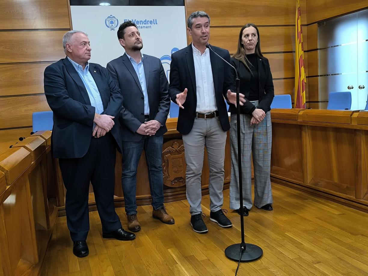 El Vendrell farà el pas per incorporar-se a l’Àrea Metropolitana del Camp de Tarragona. Ajuntament del Vendrell